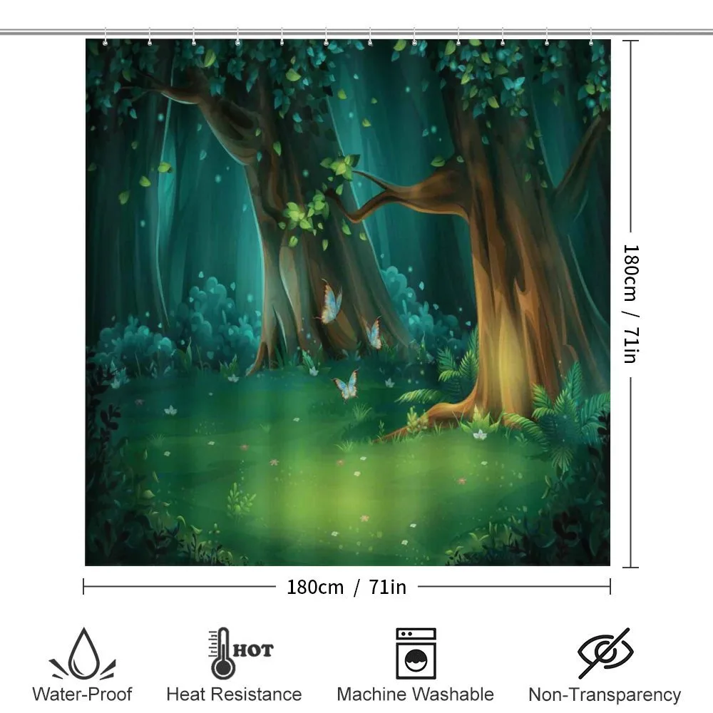 Trees and Butterflies Scenic — Detail 2