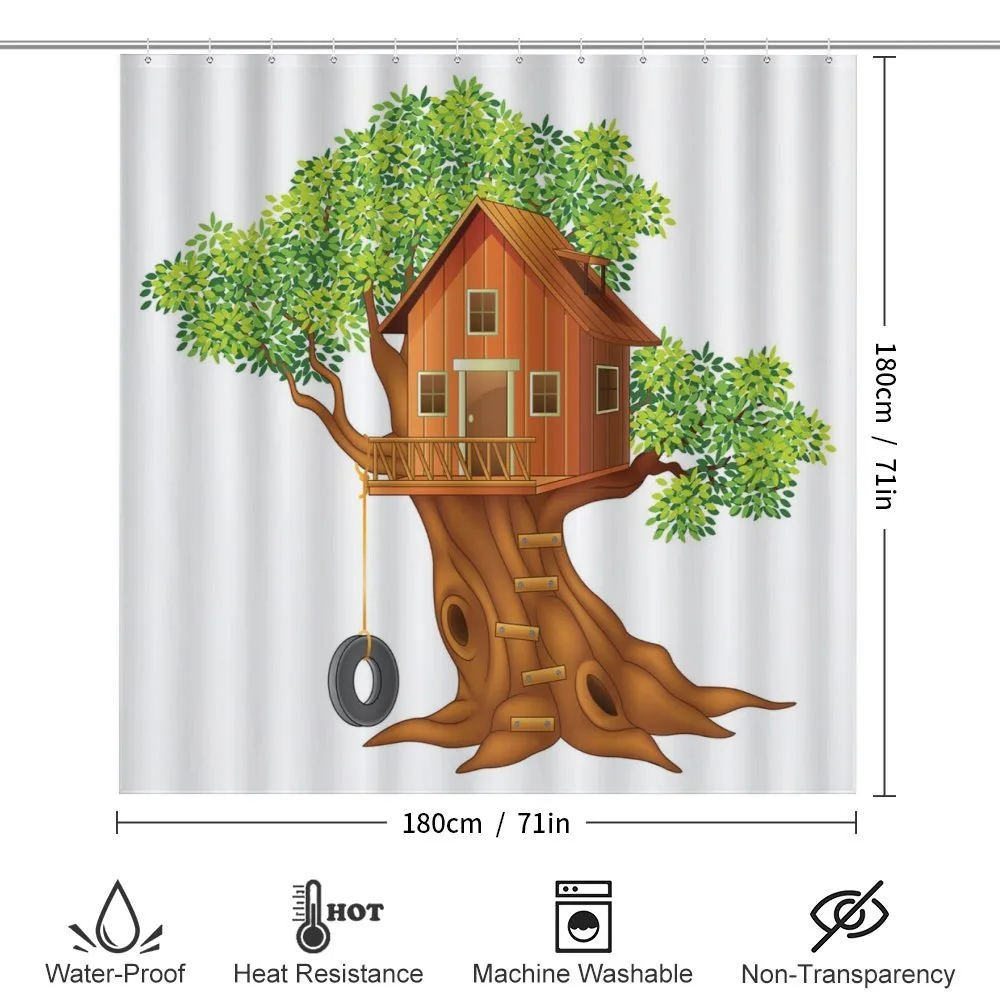 Wooden Home on Branches — Detail 2