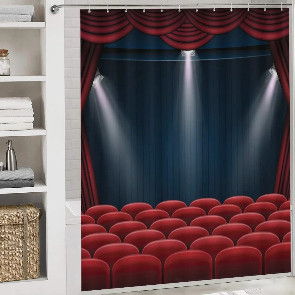 Classic Stage with Curtain — Detail 4