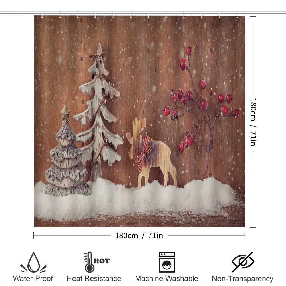 Deer and Pine Tree — Detail 2