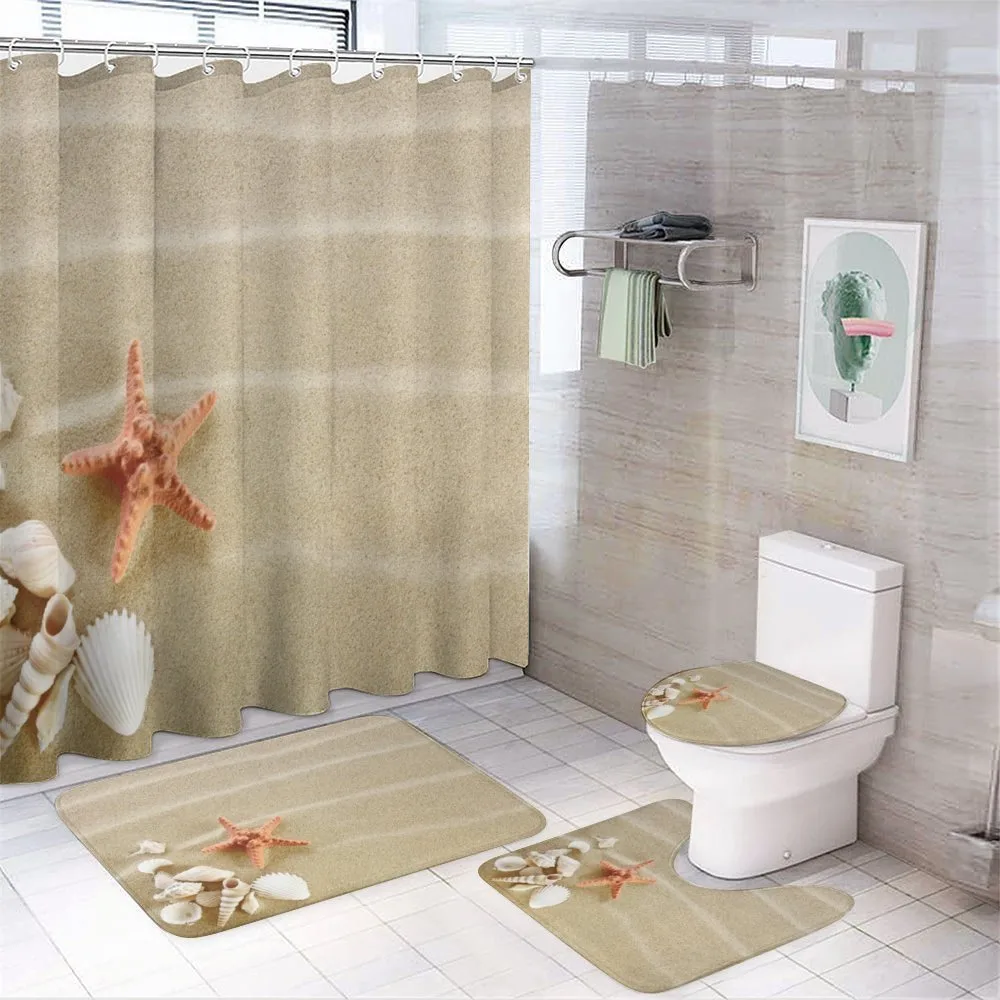 Exotic Seashells with Sand — Your design