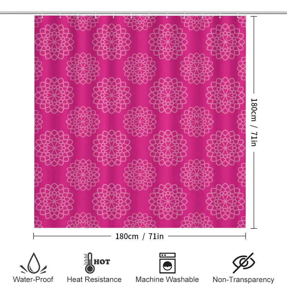 Geometric Flower Motif — Detail 2