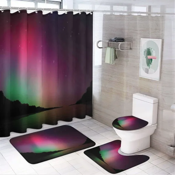 Natural Occurrence on a shower curtain