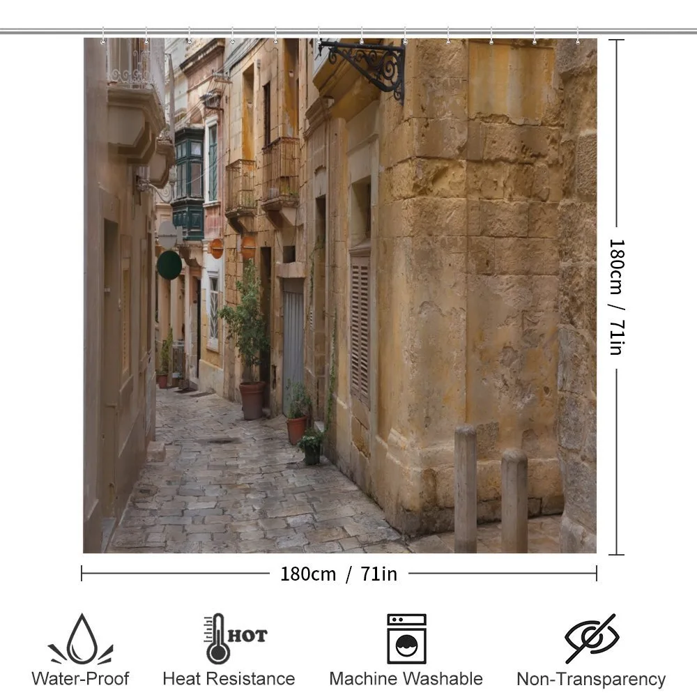Old Narrow Street Town — Detail 2