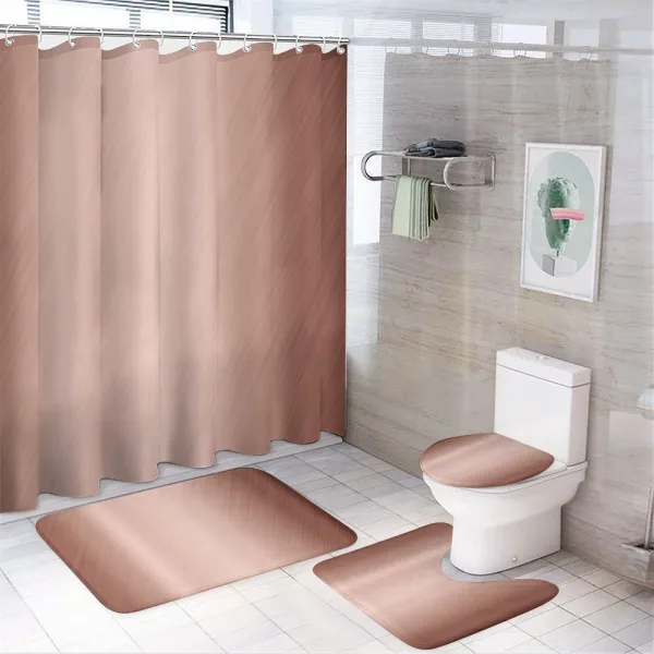 Ombre Surface Image on a shower curtain