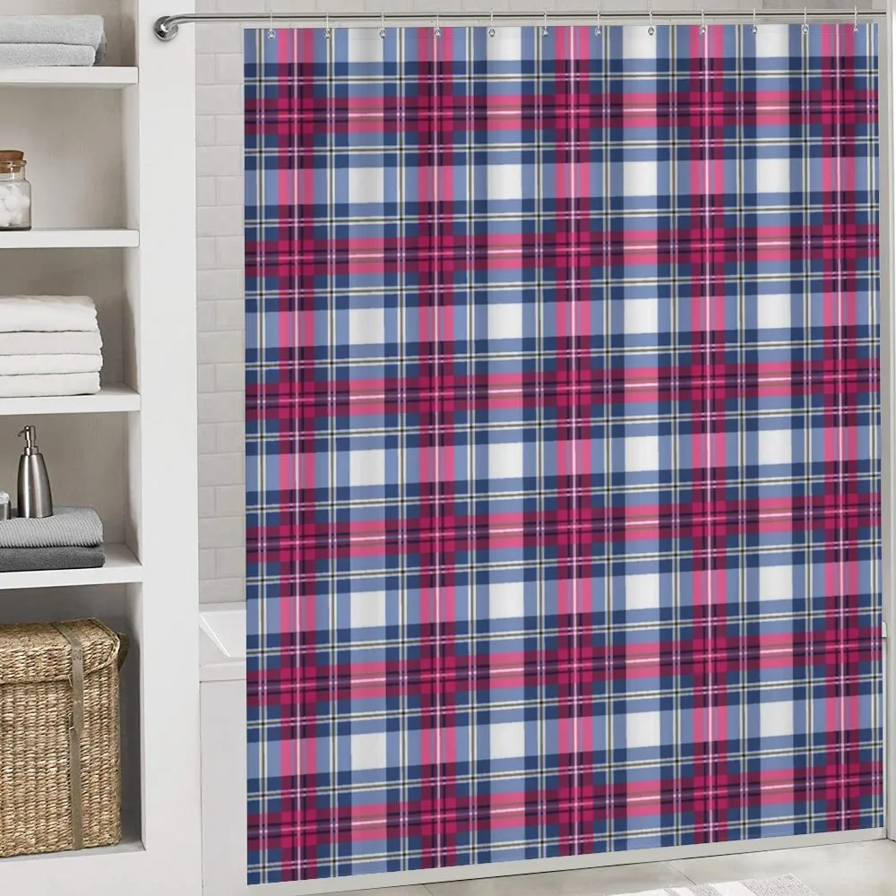 Pink and Blue Tartan — Detail 4