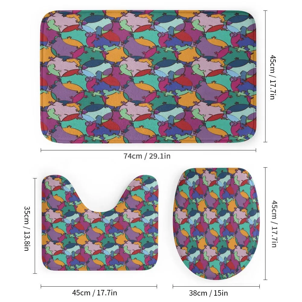 Rainbow Turtle Pattern — Detail 1