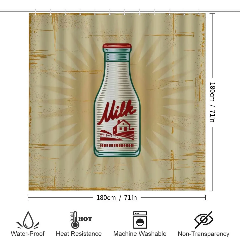 Retro Milk Bottle — Detail 2