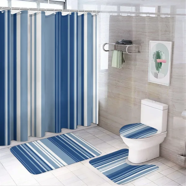 Retro Shades on a shower curtain
