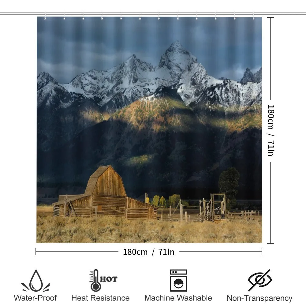 Rustic Wooden Hut Mountains — Detail 2