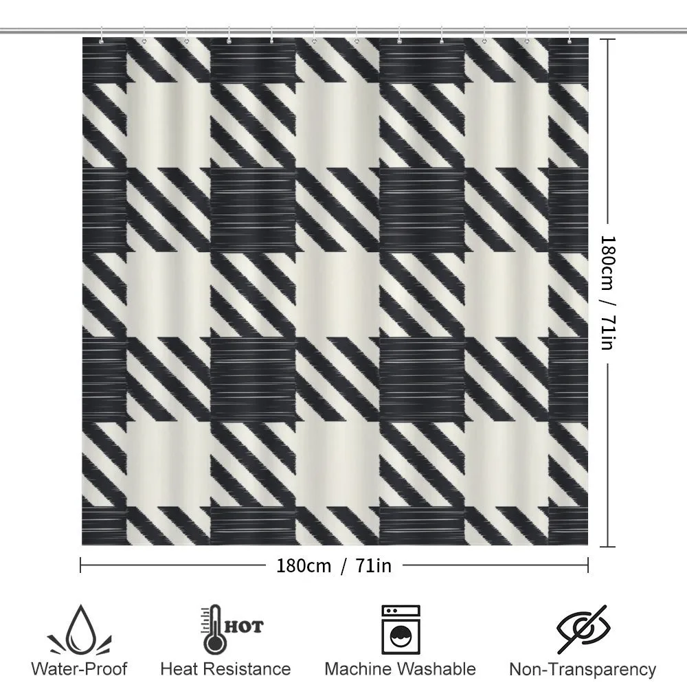 Sketchy Diagonal Stripes — Detail 2