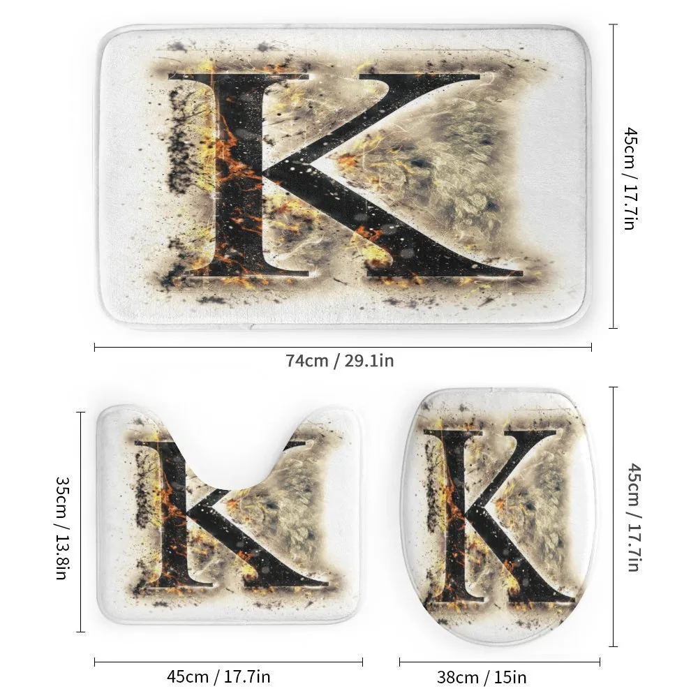 Smoked Letter K ABC — Detail 1