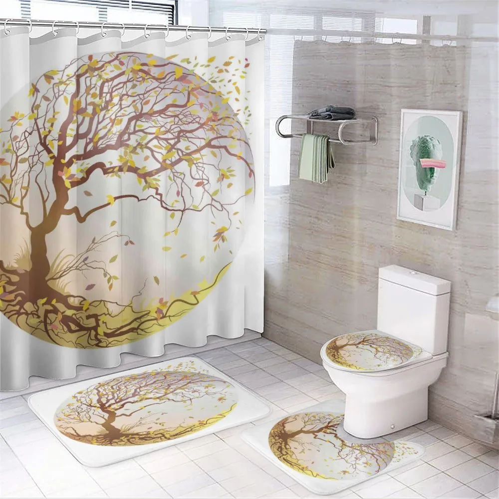 Tree Wind Flying Leaves — Your design