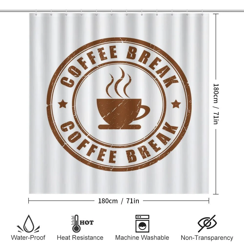 Worn out Coffe Seal — Detail 2
