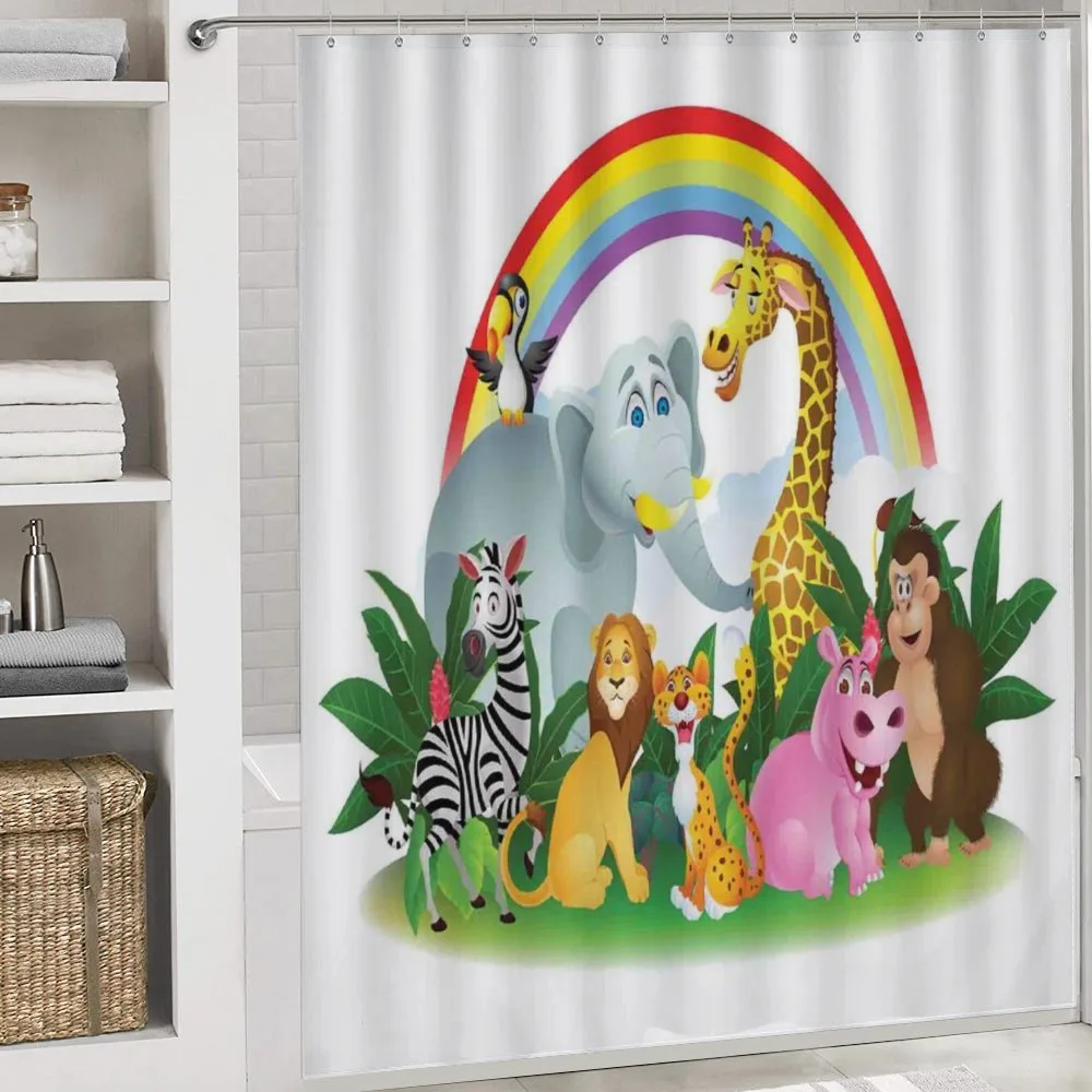 Animals Under Rainbow — Detail 4