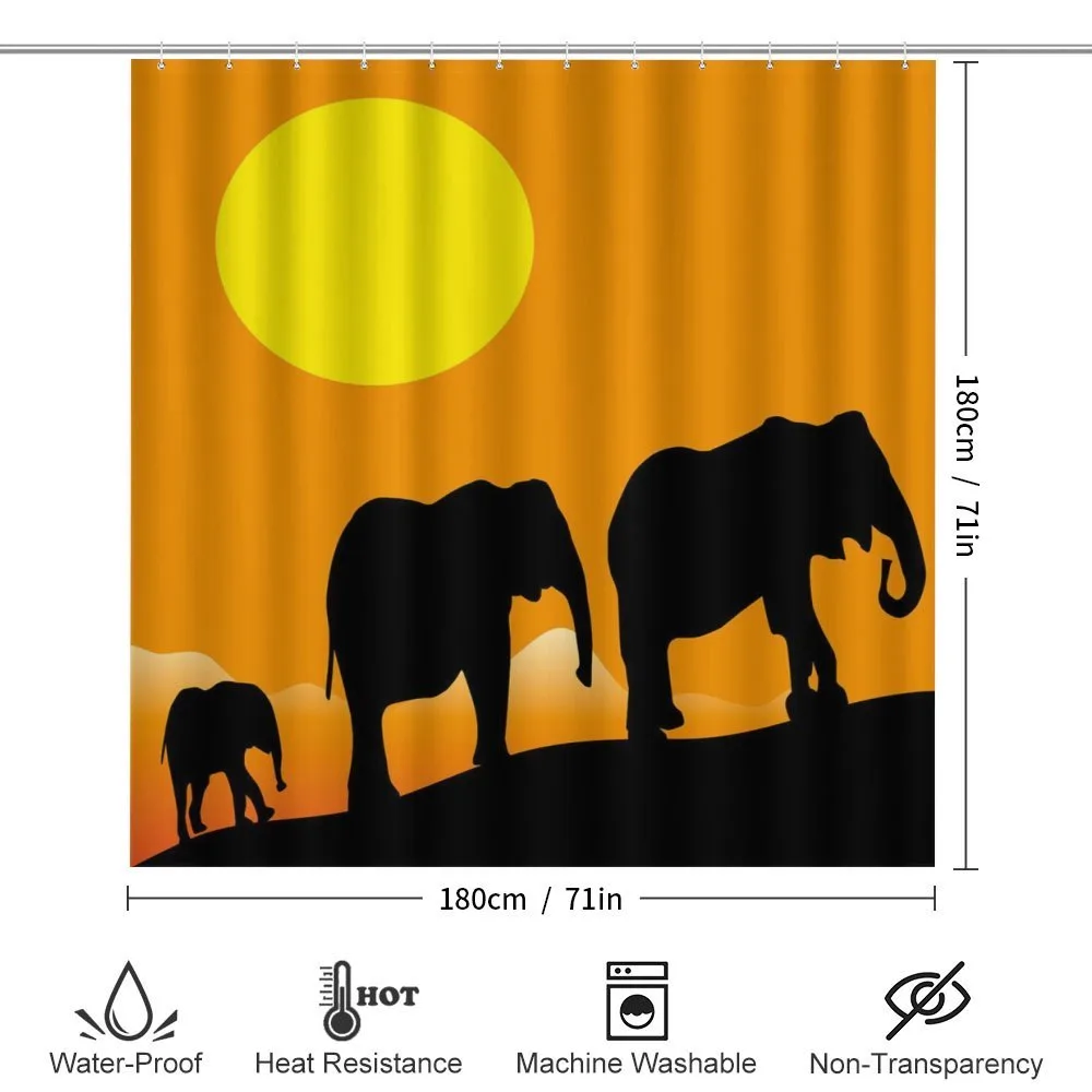 Baby Elephant and Family — Detail 2