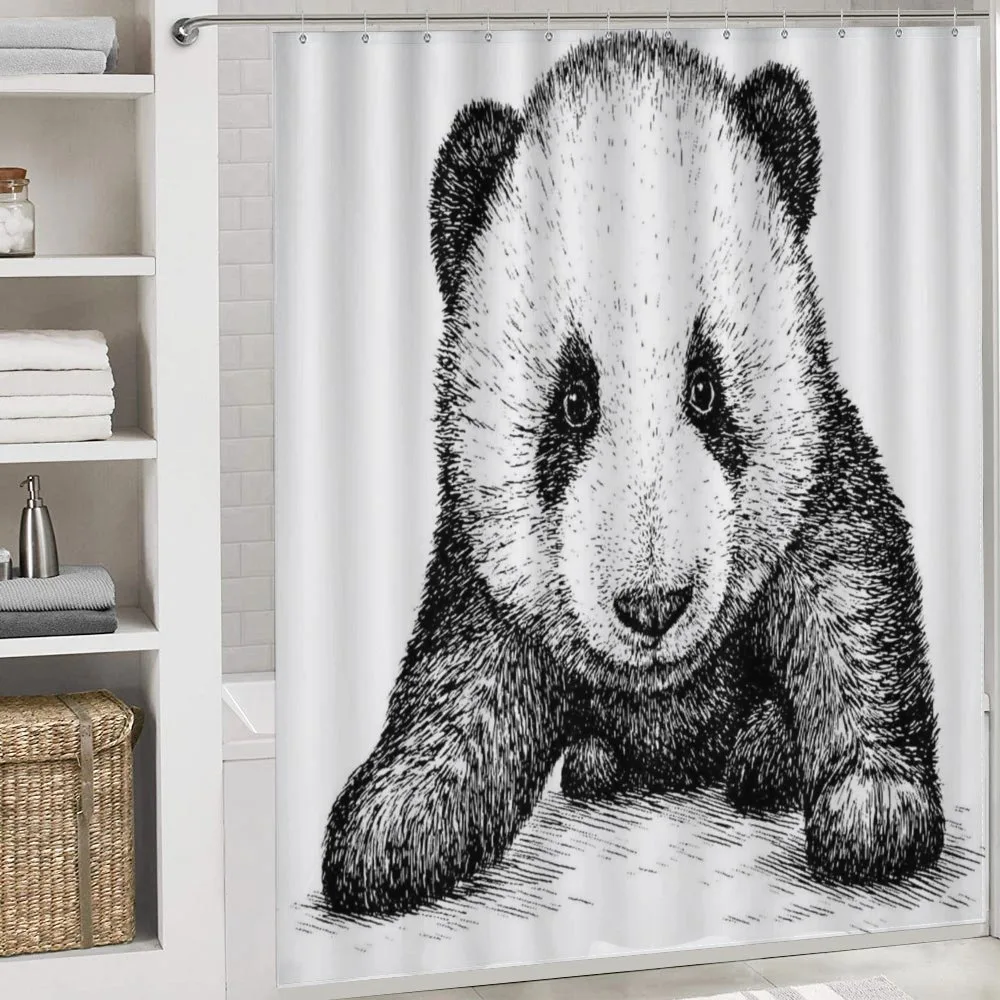 Baby Panda Bear Sketch — Detail 4