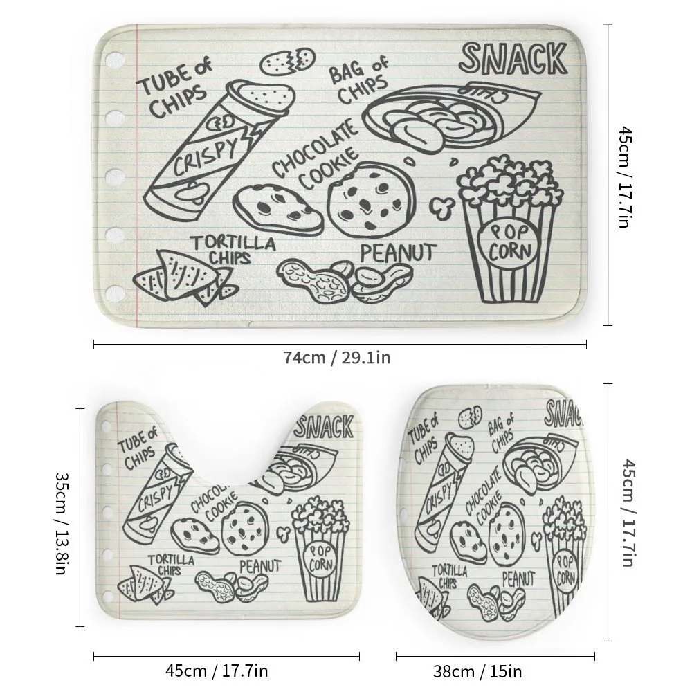 Bag of Chips Texts on Paper — Detail 1