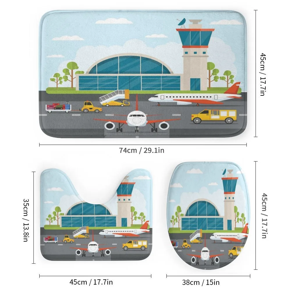 Cartoon Airfield Elements — Detail 1
