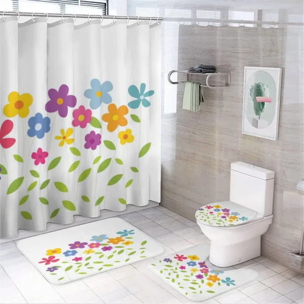 Colorful Foliage on a shower curtain