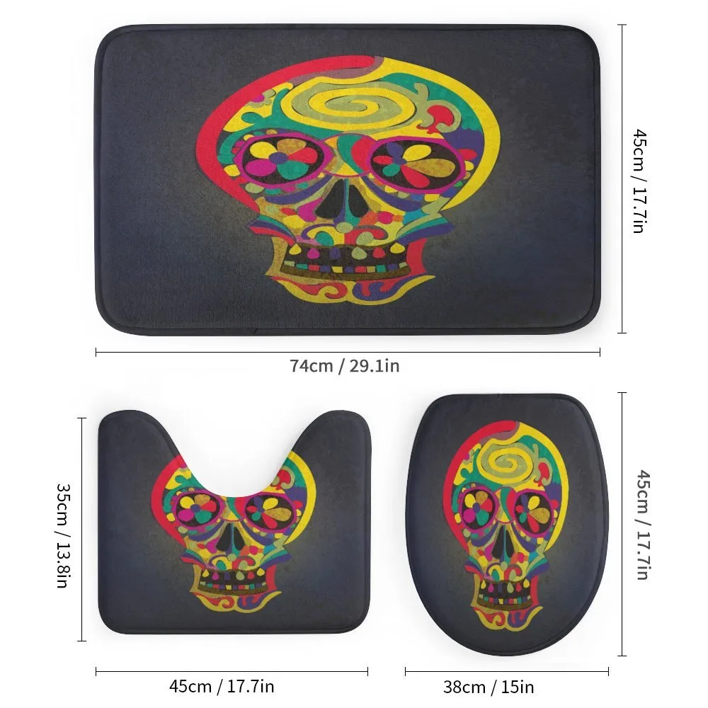 Colorful Skull — Detail 1