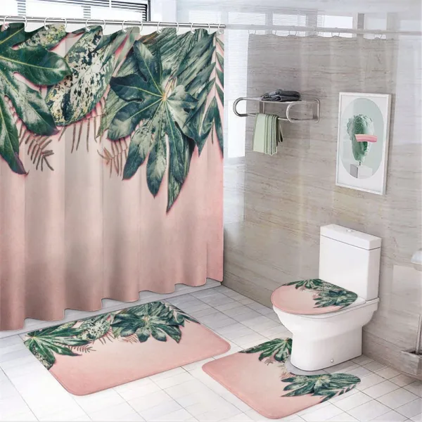 Exotic Jungle Botany Photo on a shower curtain