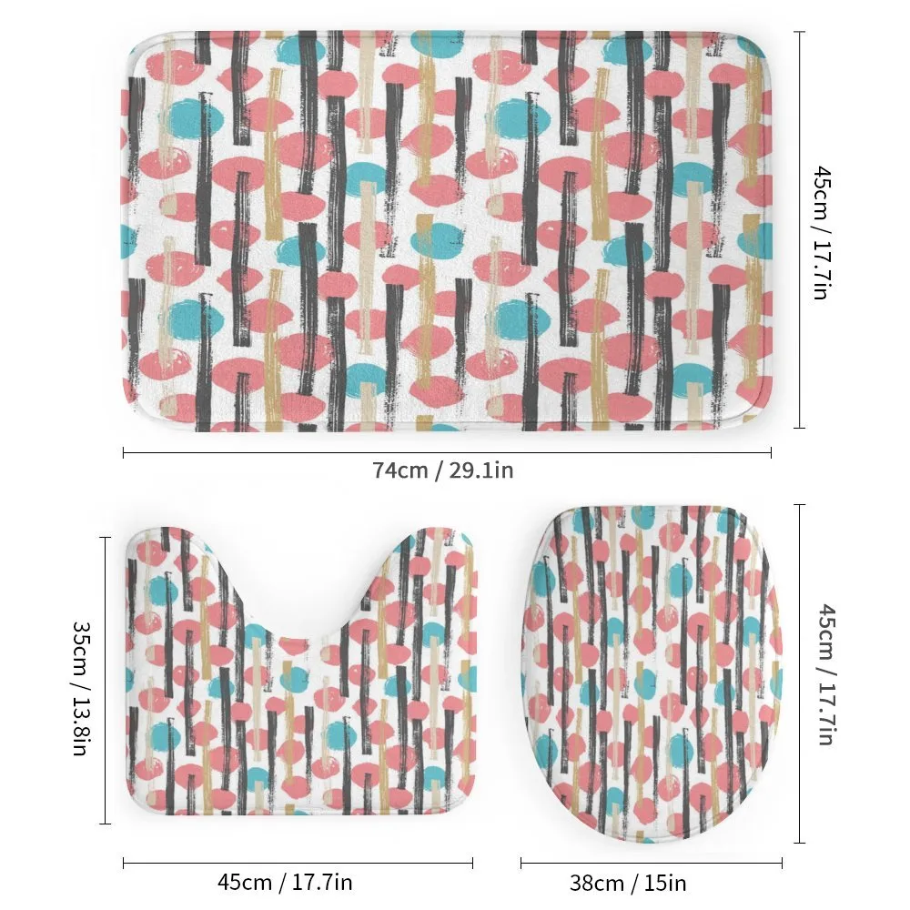 Hand Drawn Pale Stripes — Detail 1