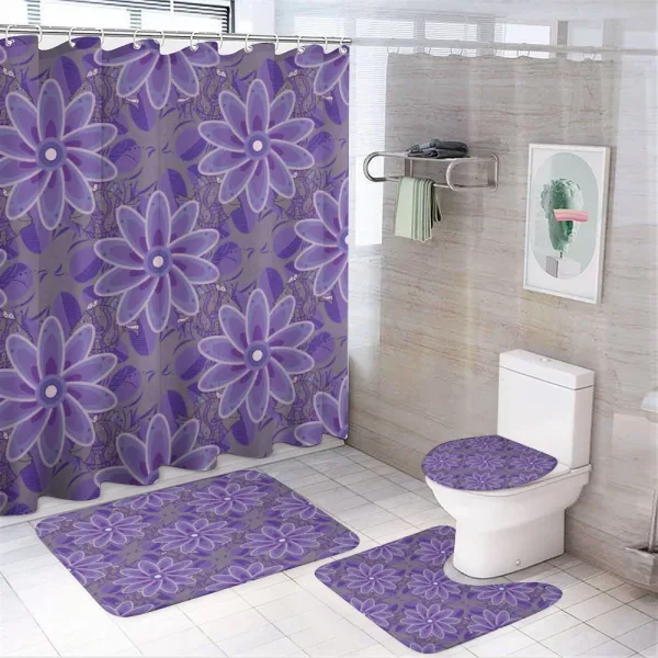 Hippie Fashion on a shower curtain