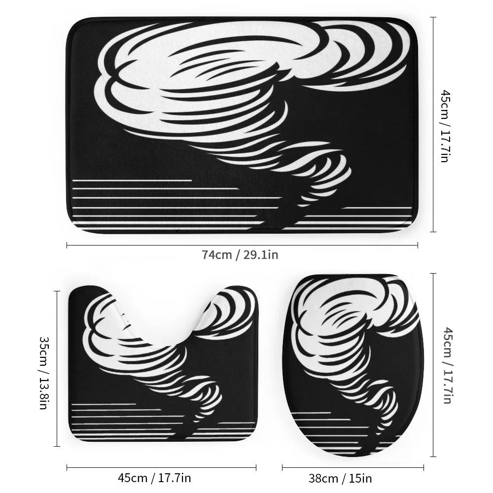 Monochrome Twister Design — Detail 1