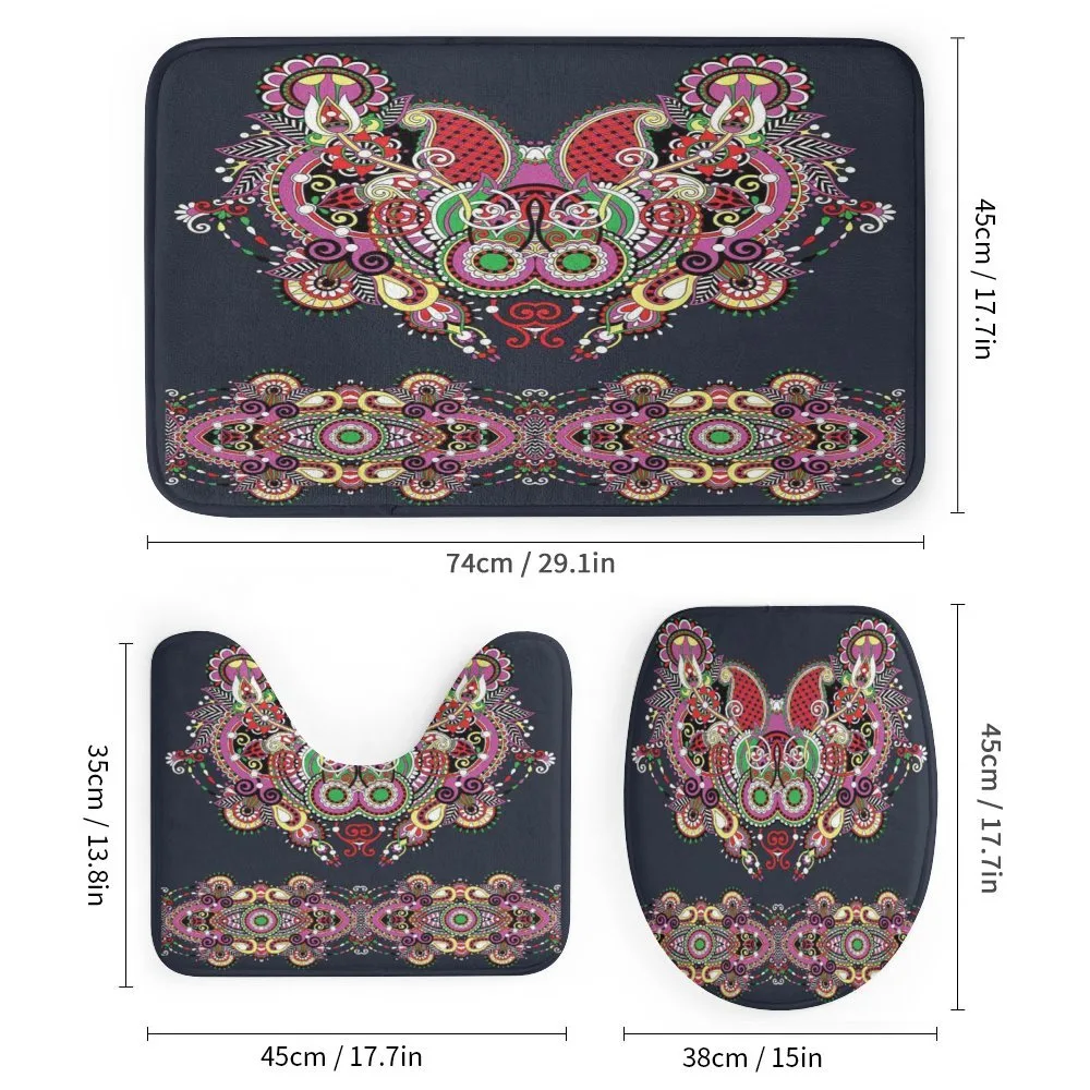 Ornate Paisley Features — Detail 1