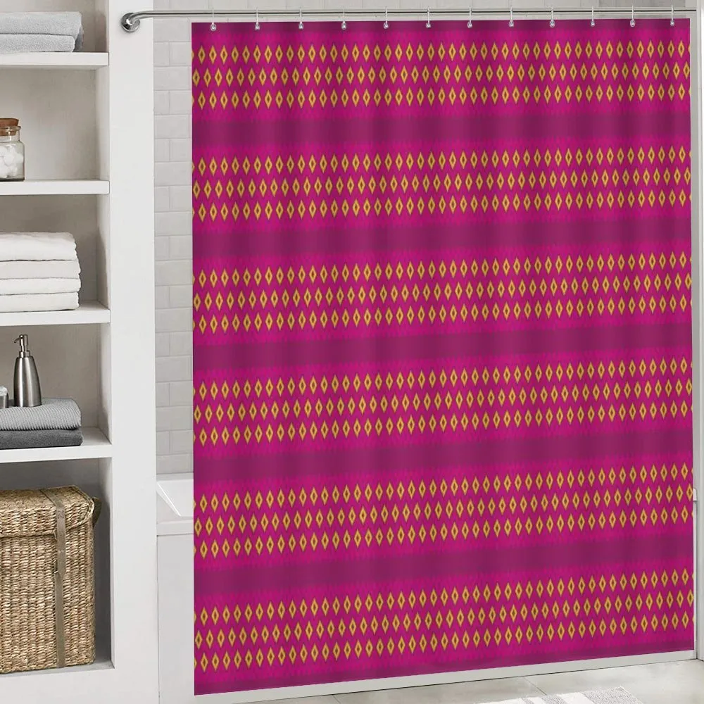 Pink Yellow Geometric Design — Detail 4