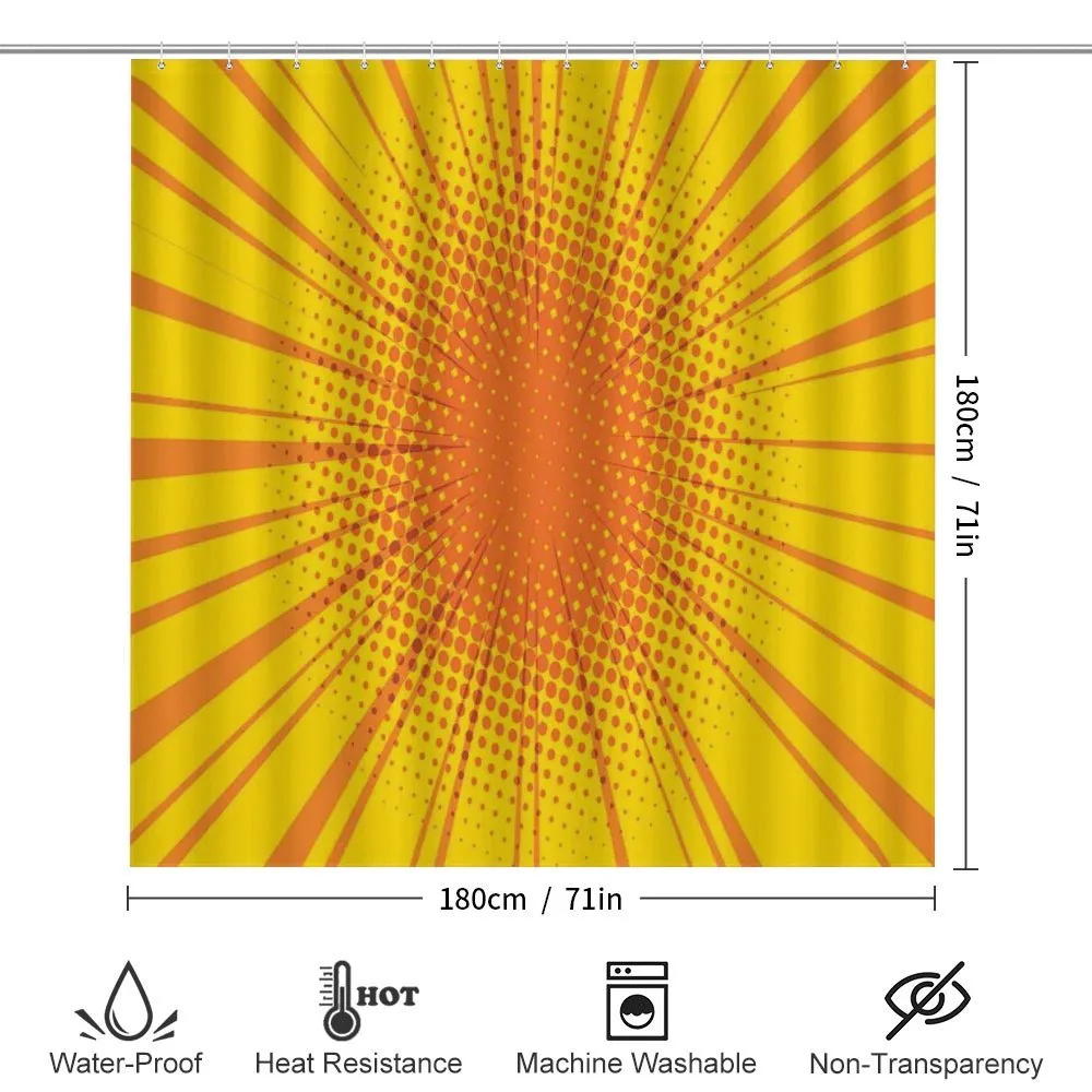 Retro Sun Burst — Detail 2