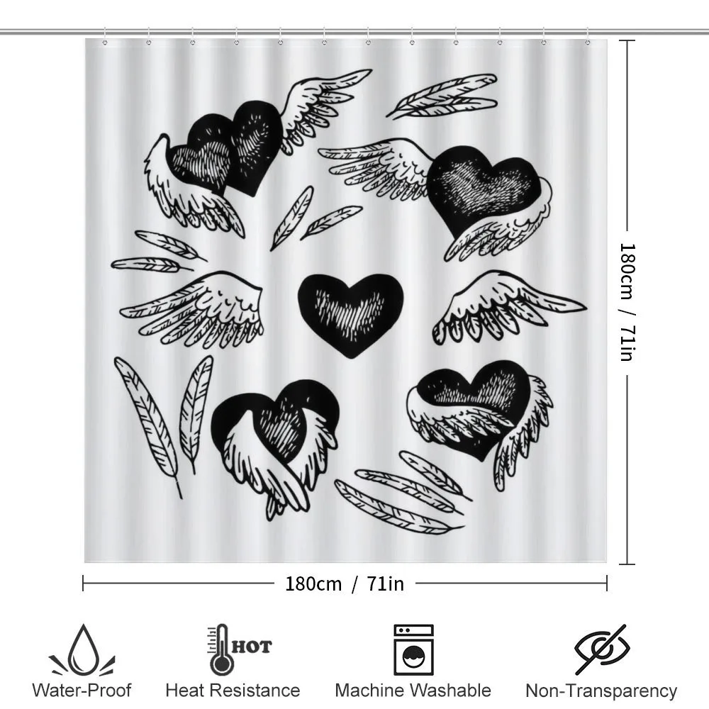 Romantic Hearts Wings — Detail 2
