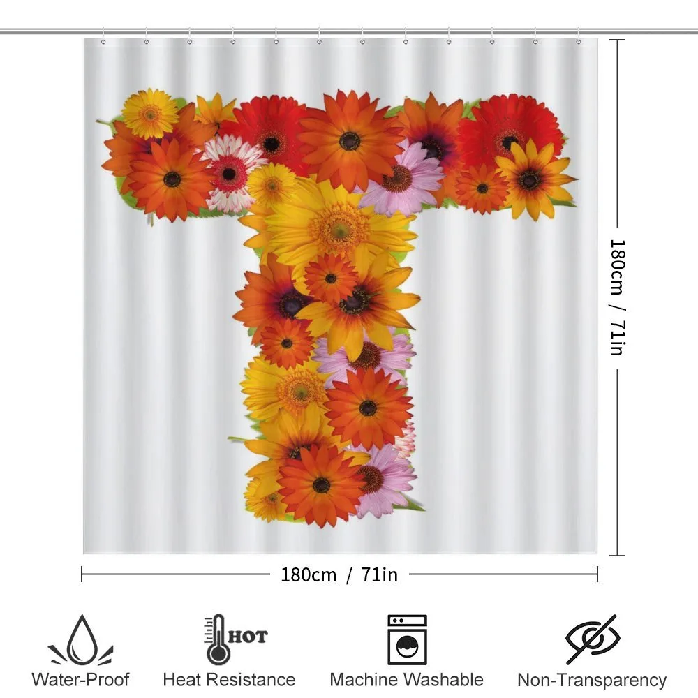 T Shaped Floral Design — Detail 2
