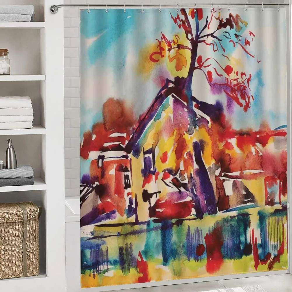 Abstract Country Village — Detail 4