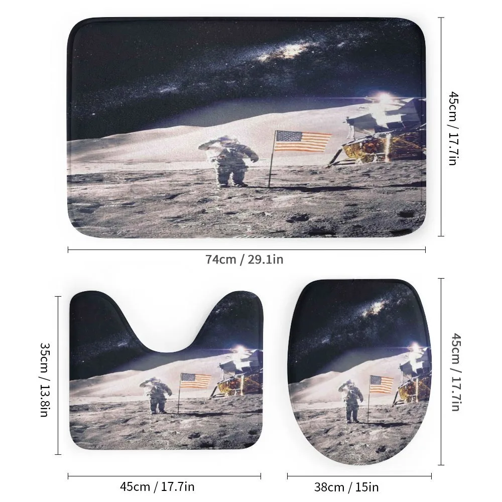 Astronaut on Moon Mission — Detail 1