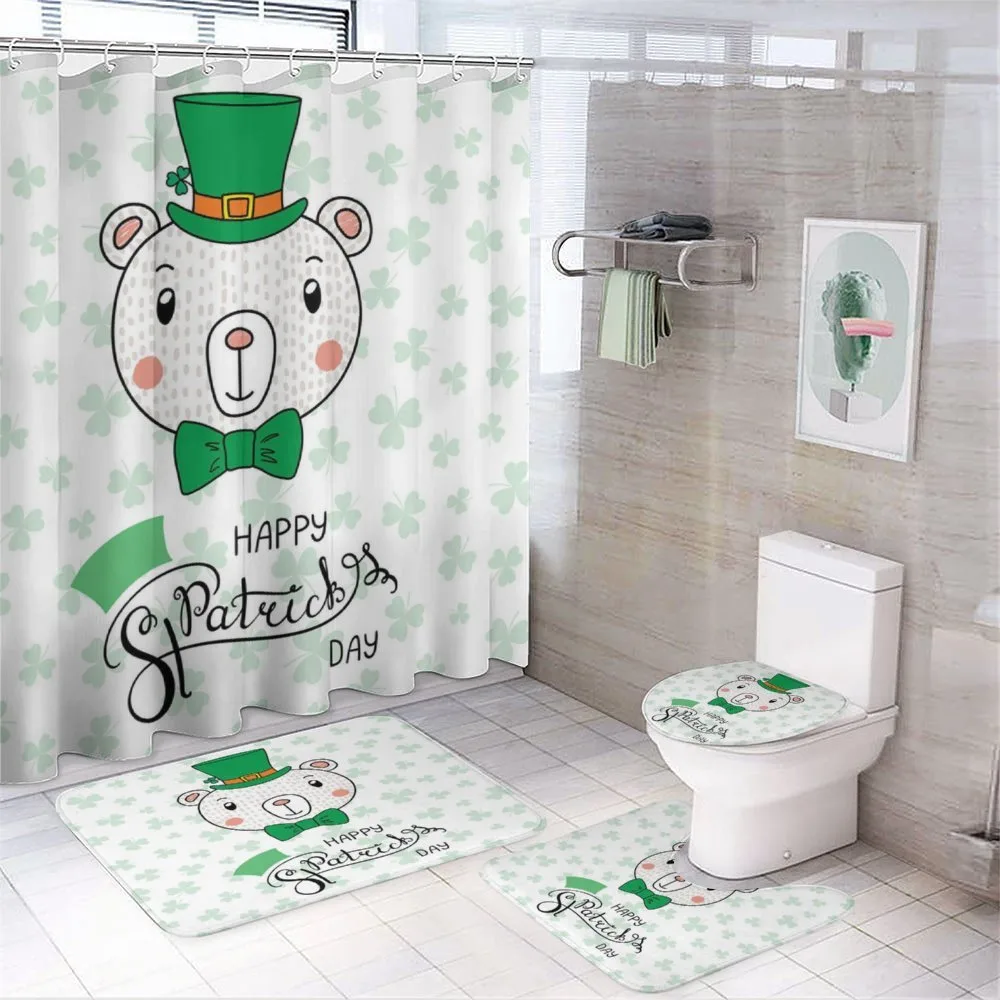 Bear with Leprechaun Hat Bow — Your design