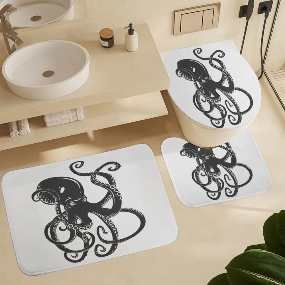 Cartoon Octopus in Sea — Detail 5