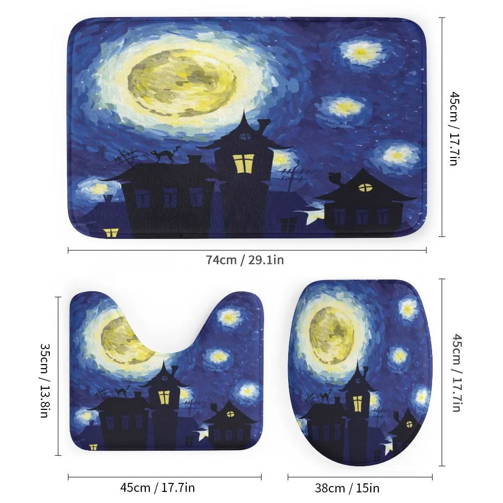 Country Houses Full Moon — Detail 1