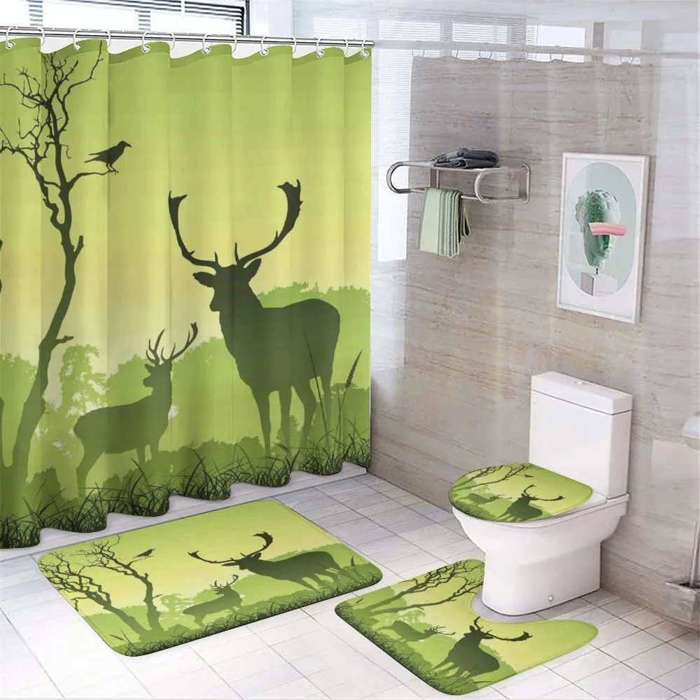 Deer Trees and Crow Bird — Your design