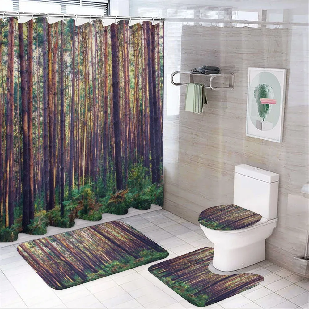 Fall Trees Forest Trunks — Your design