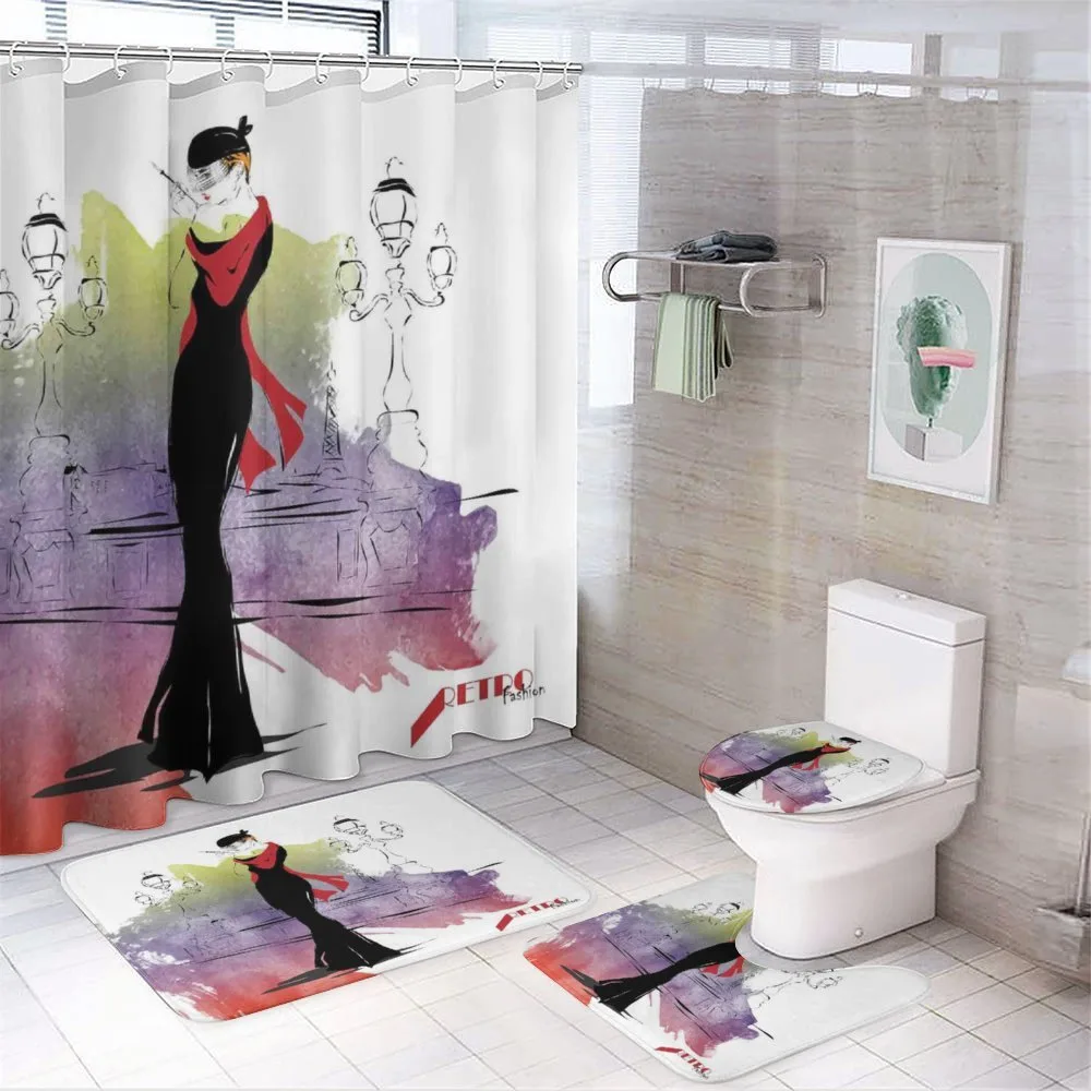 Fashion Lady on Street — Your design