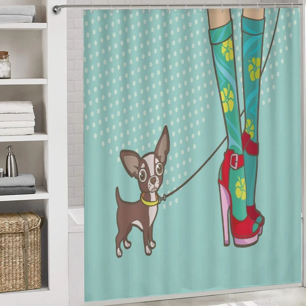 Funny Socks Heels Puppy — Detail 4