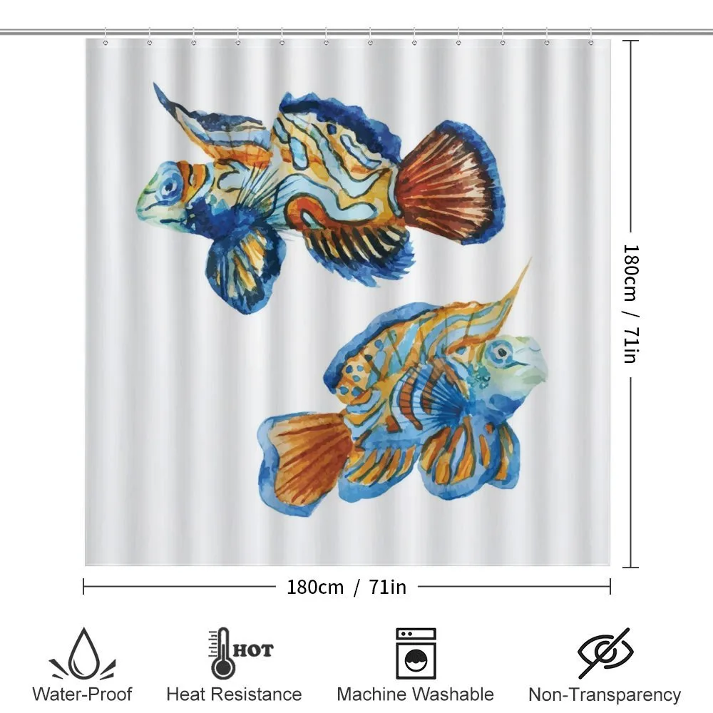 Goldfish Watercolor Style — Detail 2