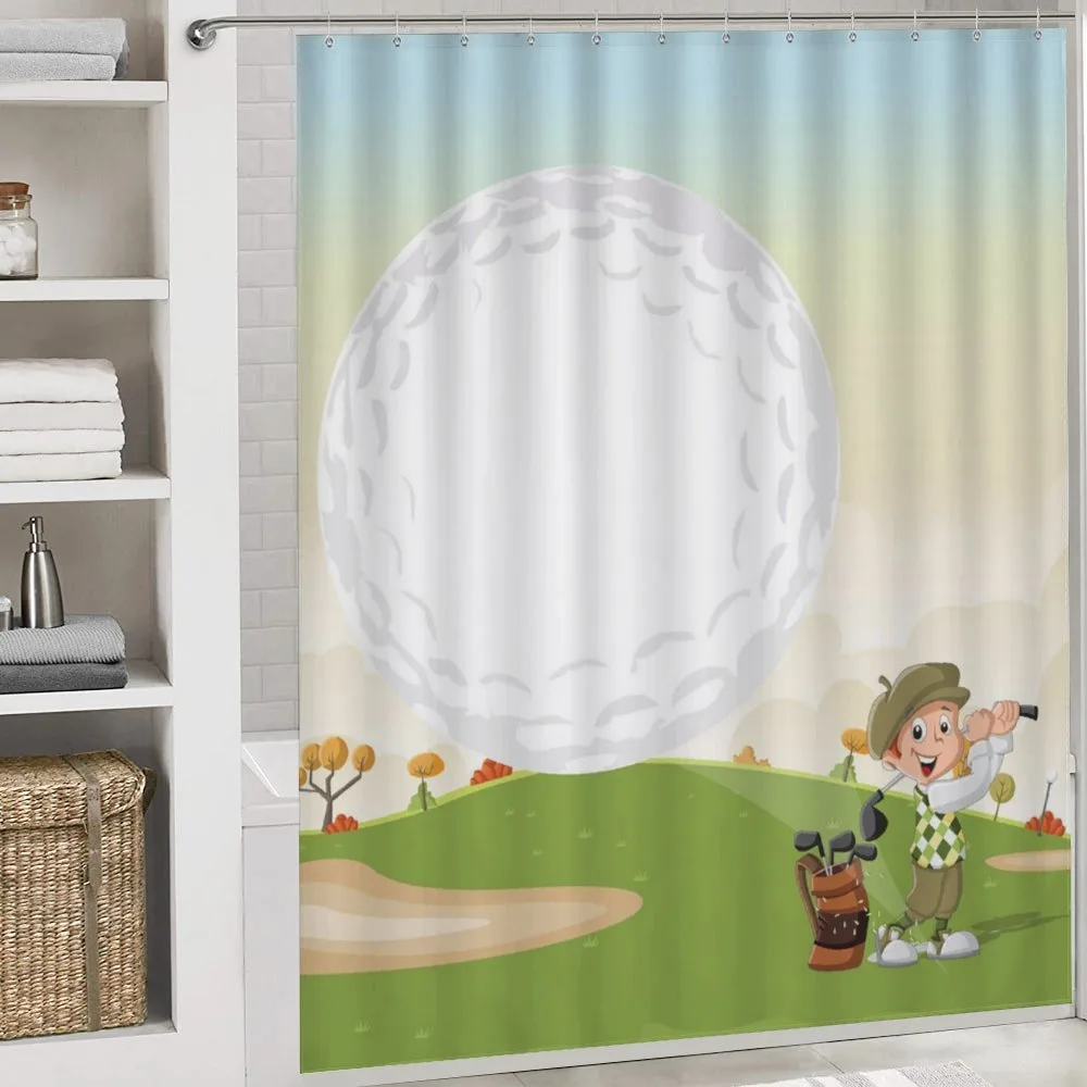 Little Boy Hitting the Ball — Detail 4