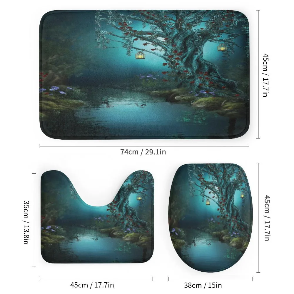Mystical Forest Lake — Detail 1