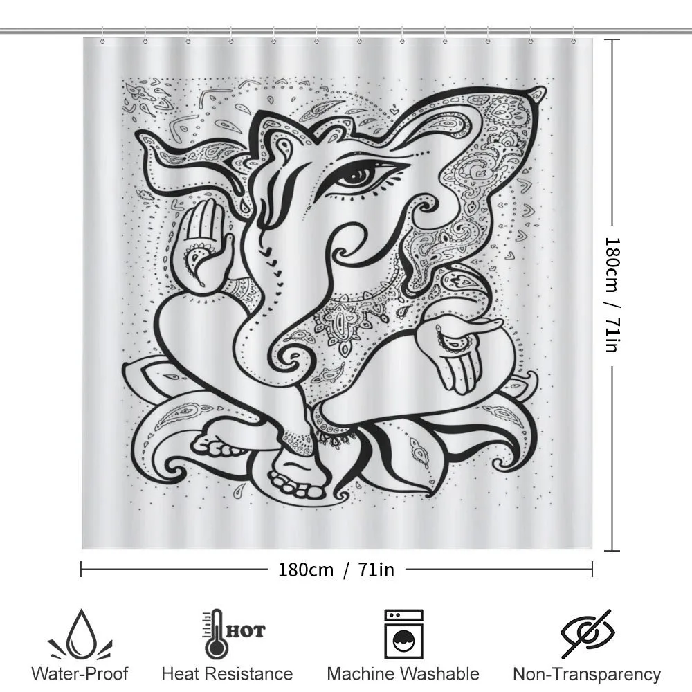Oriental Symbol Elephant — Detail 2