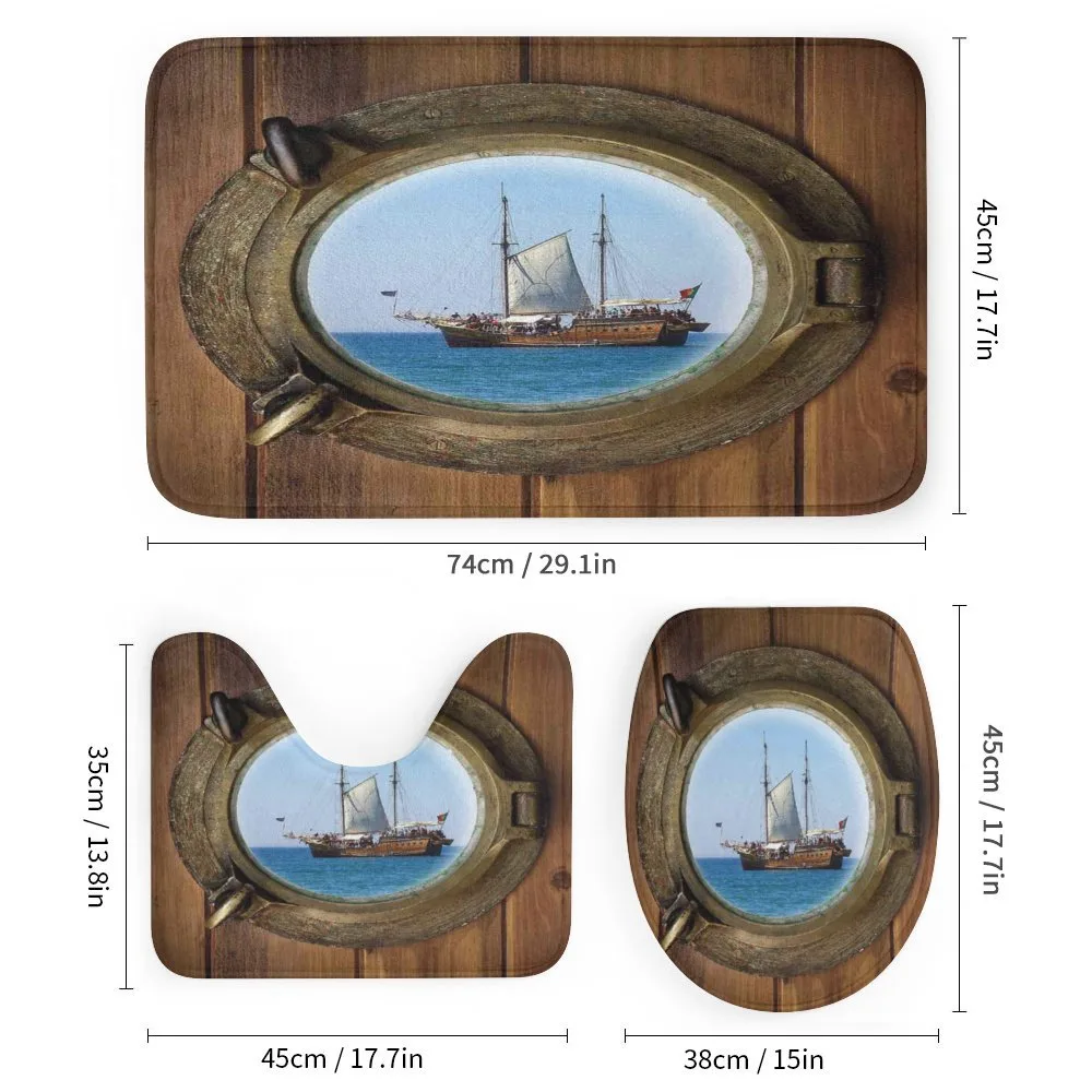 Ship Window with Cruise — Detail 1
