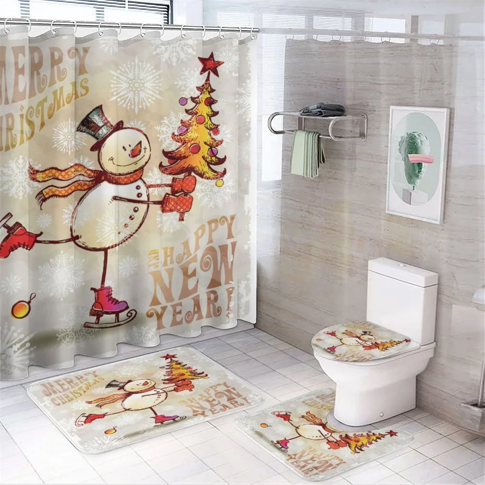 Skating Happy Snowman — Your design