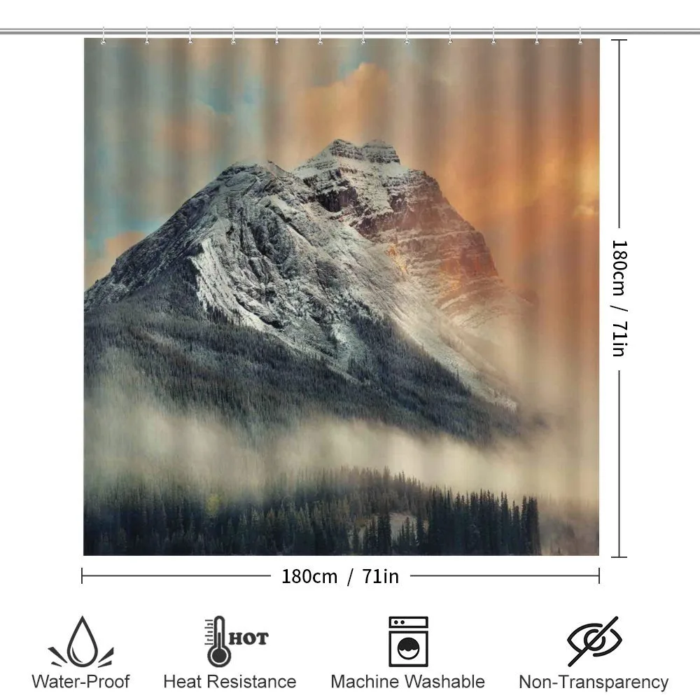 Snowy Peak Mountain — Detail 2